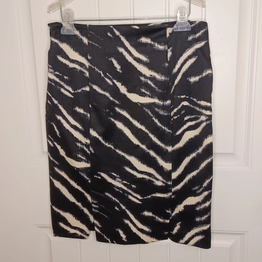 Bundle Of 2 Michael Michael Kors Knit Skirts Women's Size 6 Moto Career Edgy